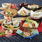 かに道楽 - 料理写真:タラバかに特別会席　霞（かすみ）