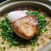 酒場わたなべ - 料理写真:フォアグラと玉子の土鍋御飯