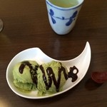 たいしゅう - 抹茶アイス。税込300円。