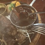 炭火ハンバーグ 肉焼き亭 - 牛タンシチュー