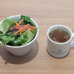 Harbor Bread Cafe - サラダ＆スープ