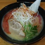 今村屋 - 白湯辛口ネギラーメン