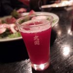 多助割烹 - りんごジュースで割ったスッポンの生き血