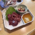 栄太郎 - 鶏レバー刺身