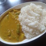 パシュパティ - 料理写真:野菜カレーライス