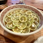 そばの実 一閑人 - すだち蕎麦