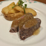 うすけぼー - このヒレ肉ステーキがめちゃ美味しかった♡