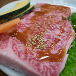 美濃吉 - 上ロースの柔らいこと脂の甘いの