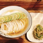 Udon Kyutaro - とろろ酢橘うどん冷や