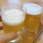 Okada - キンキンに冷えたビールで乾杯★