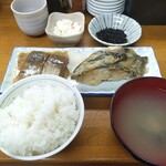 魚力 - さばみそ煮・銀だらみそ焼定食