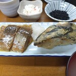 魚力 - さばみそ煮・銀だらみそ焼