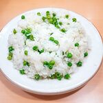 サイゼリヤ - ラージライス＋柔らか青豆の温サラダ（豆ごはん）
