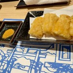 すし亭 - トウモロコシ天ぷら　363円　