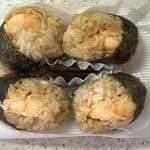 日本橋 天丼 天むす 金子半之助 - 料理写真:天むす(黒)