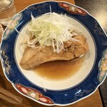 刺身と日本酒 波に千鳥 - 