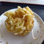安藤製麺 - 玉ねぎ天￥120