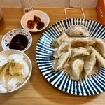 らん - 焼き餃子（ミックス）とライス