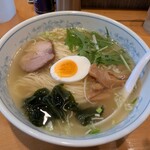 ヒマラヤラーメン - 料理写真:ゆず塩ラーメン+半高菜チャーハン1100円