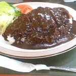 御食事処こわた - カツカレー大盛(850円)　2015/3