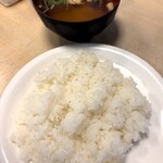 レストラン＆コーヒーソルト - ライス、みそ汁