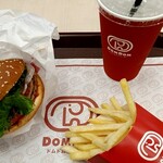 ドムドムハンバーガー - ドリンク写真:ビッグドム セット