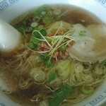 大豪 - 150311群馬　大豪　ラーメン定食（ラーメンはほんの少しタンタン風？）