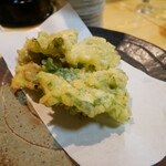藤家庭料理 - 舞茸の天ぷら