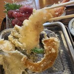 天房 - 海老。　　大きかったです。
