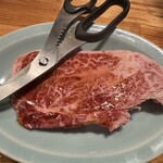 焼肉ホルモン酒場 たかちゃん - 国産牛大判ロース549円