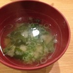酒菜屋 なないろ - 味噌汁