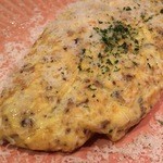炭串スタンド ターナ - マッシュルームとチーズのオムレツ