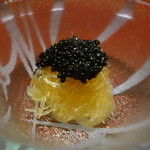 齋華 - ☆お刺身なフカヒレ＆キャビア(#^.^#)☆