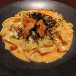 鎌倉パスタ - 料理写真:"うにといくら"の濃厚うにクリームソース