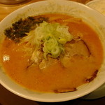 ラーメン王華 - とんこつみそラーメン＆ライス