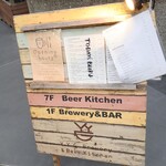 Y.Y.G. Brewery & Beer Kitchen - 看板