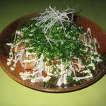 磯料理 ゑび満 - マグロあぶり刺身のマヨネギ飯　甘いタレとマヨネーズが良くあいます。