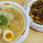 餃子の王将 - 料理写真:餃子の王将ラーメン＆麻婆茄子