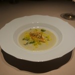 フォリオリーナ・デッラ・ポルタ・フォルトゥーナ - ロマネスコのスープ　岩礁ヒメジ