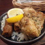 ミニミックスタンドール　シーカバブとタンドールチキン