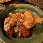 焼肉の家 いちえん - ホルモンミックス。
