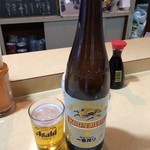 どじょう - ビール