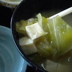 つしま海道 - 味噌汁はさかなクンゼロ～～（笑）