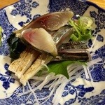 四季肴酒家 きなり - H27.04.11　炙り〆サバ