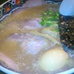Kagetsu - ★2015・4再訪　チャーシュー麺+半熟味玉　1000円