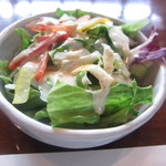 セットのサラダ（ごまドレッシング）