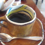 横浜瀬里奈 ステーキドーム - セットのコーヒー。