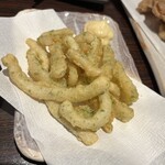 炭火焼鳥 喜鳥家 - イカの天ぷら（だったかな？』
