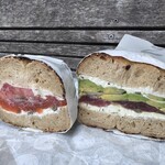 bob bagel - 料理写真: