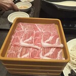 しゃぶ葉 - 料理写真:我が家は肩ロースが好み